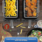 Stand for deep fryer