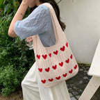 Knit Love Tote Bag