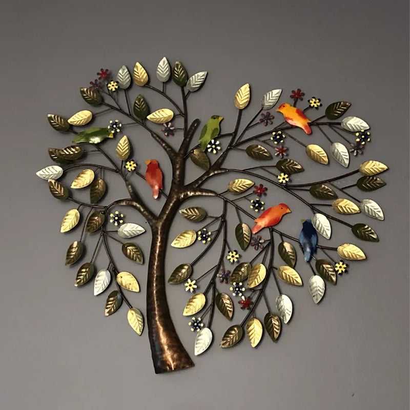 Heart Shaped Tree of Life - 3D Acrylic Wall Art Decor