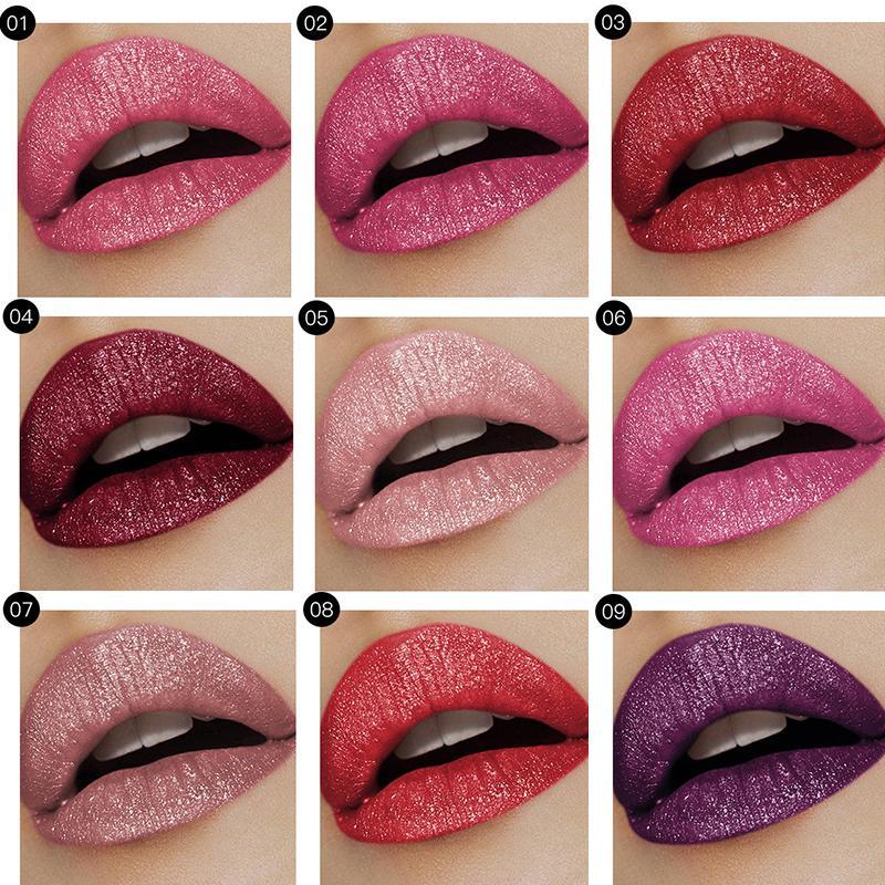 Shiny waterproof lip gloss
