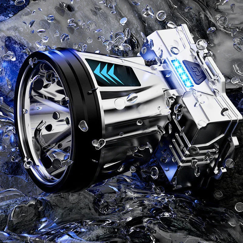Wide-beam LED headlamp with power bank function and USB charging port