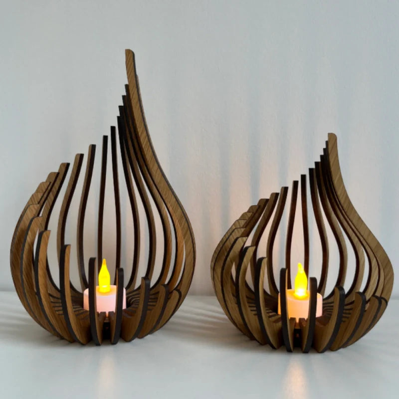 GlimmerDrop Candle Holder