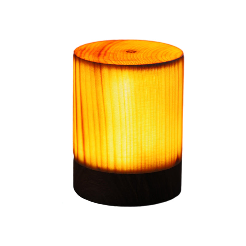 LumiWood – LED table lamp with battery and touch control
