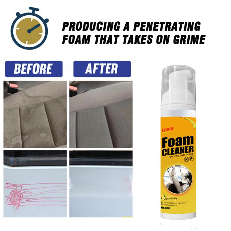 Foam cleaner cleaning spray