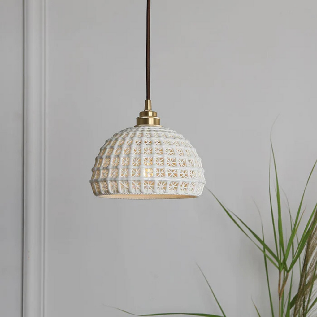 Minimalistic Ceramic Pendant Lamp
