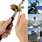 Pocket fishing rod