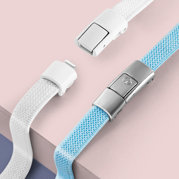 Magnetic lazy shoelaces metal buckle