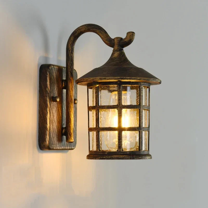 BalconyBright | Waterproof Retro Wall Lamp for Outdoor