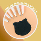 Quick-drying color dot glue stick