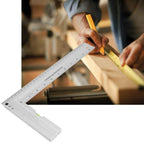 Aluminum alloy triangle and square ruler