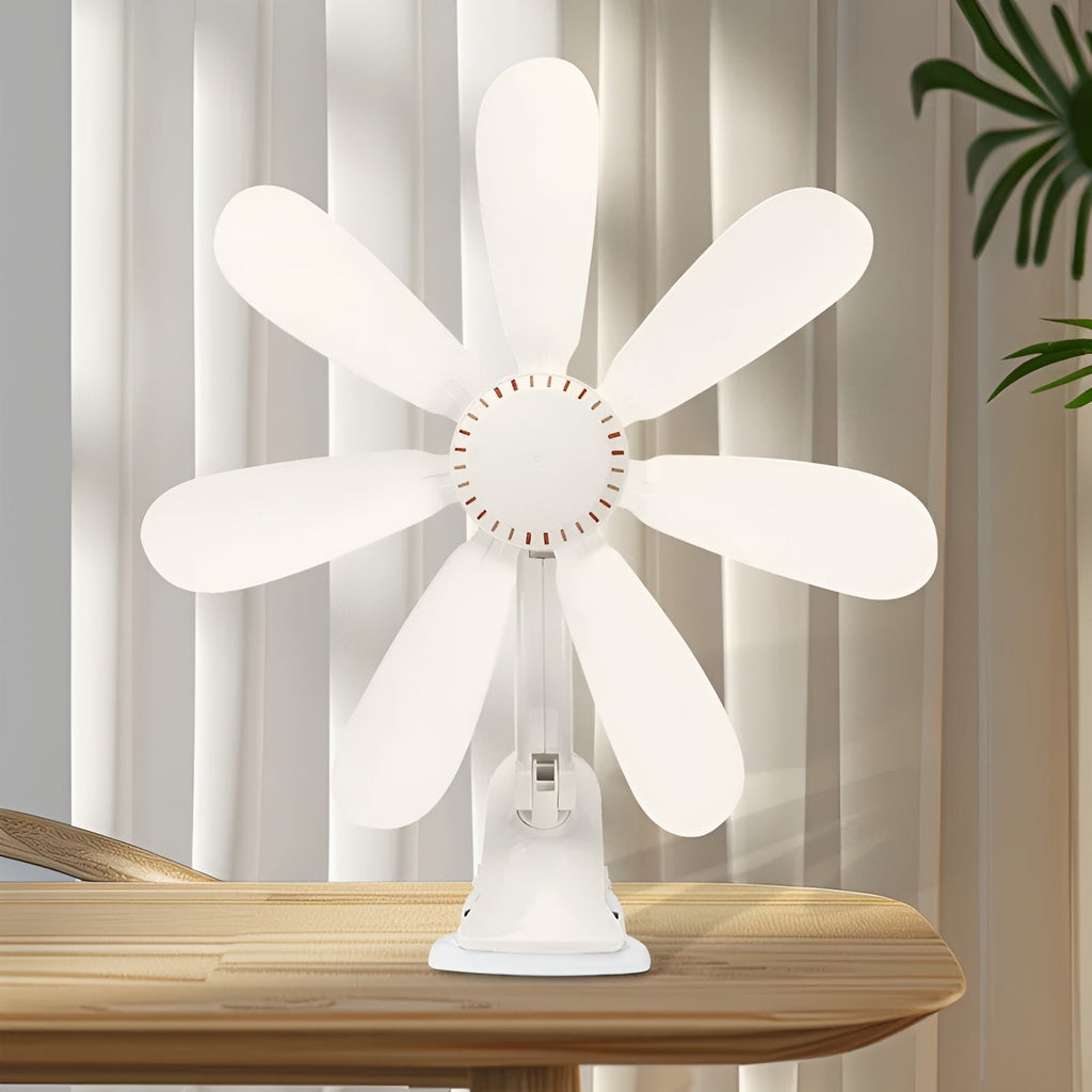 Portable Clip-On Desk & Bedside Fan