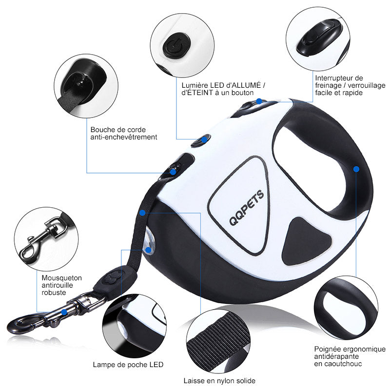LED Leash for Pets retractable