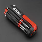 8 Screwdrivers in 1 Tool with Work Light and Flashlight