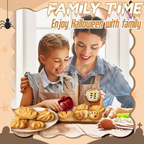 Halloween Pie Press | Pumpkin, Apple & Acorn Shapes | Non-Stick Pastry Cutter & Sealer