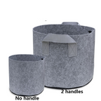 Planting bag made of nonwoven fabric – Robust garden container with handles for plants
