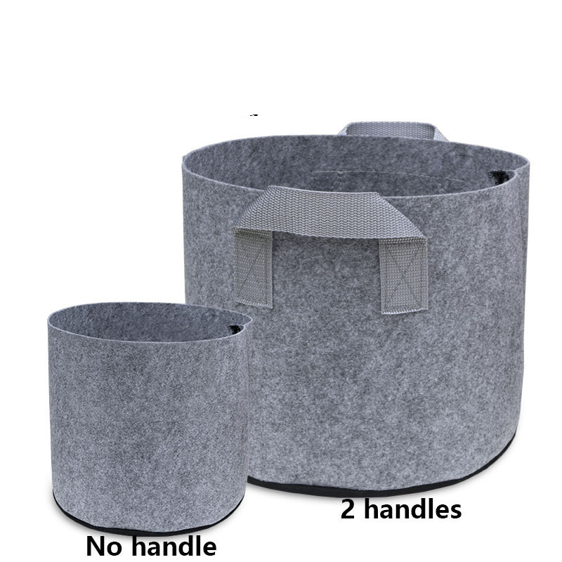 Planting bag made of nonwoven fabric – Robust garden container with handles for plants