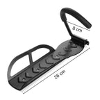Support for bike carrier adjustable wall mounting