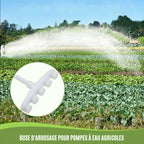 Spray nozzle for agricultural irrigation