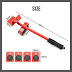 Tool Set for Lifting and Moving Heavy Furniture
