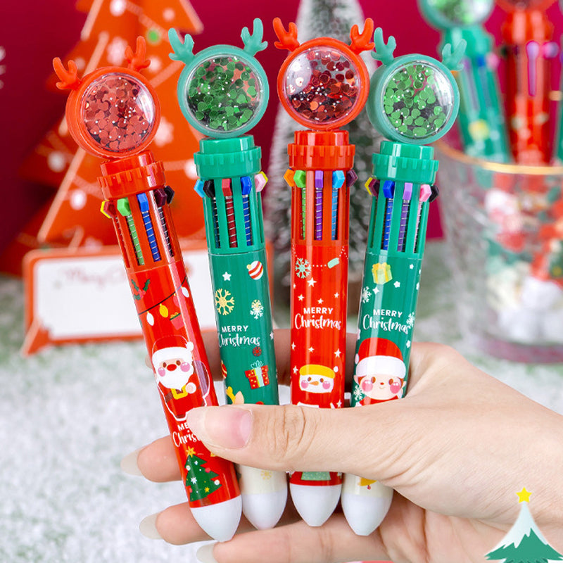 Sweet Christmas Glitter Pens