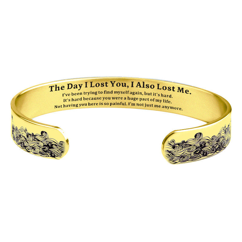 The Diary in which I lost you Memorial Bracelet