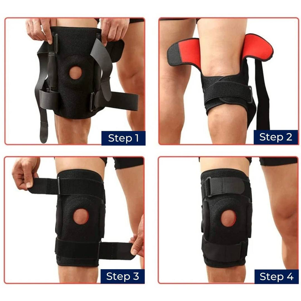 ACL Knee Brace for Knee Support and Stability | Reduces Pain, Swelling, and Limits Motion | Ideal for Recovery and Injury Protection