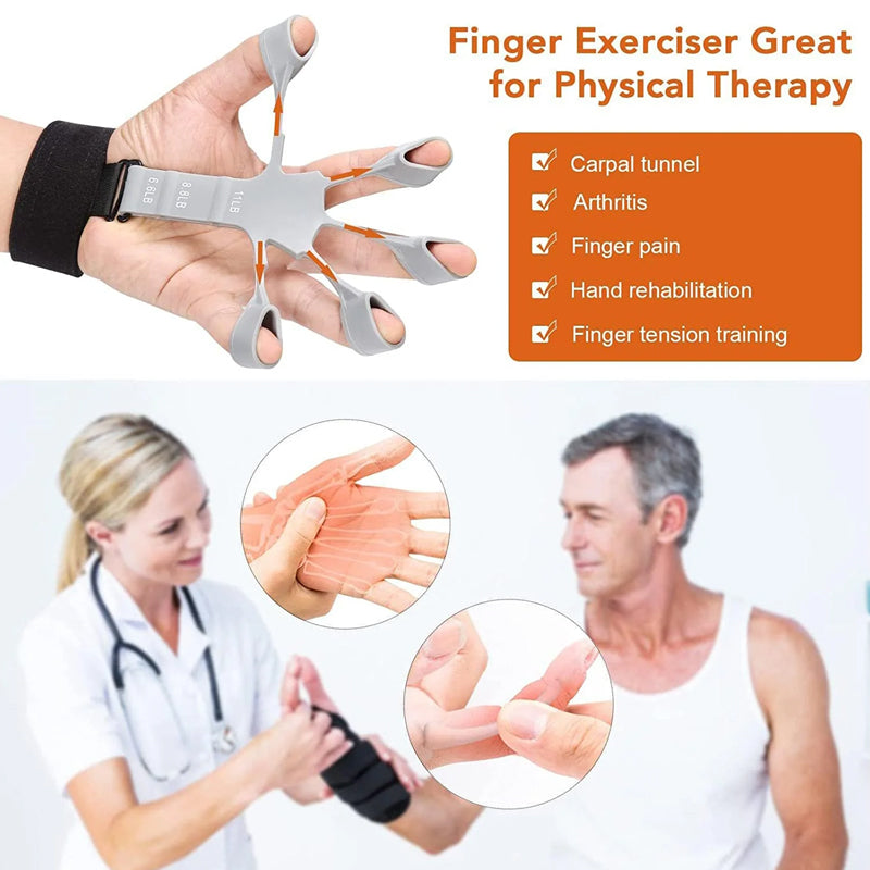 Grip training device hand strengthener