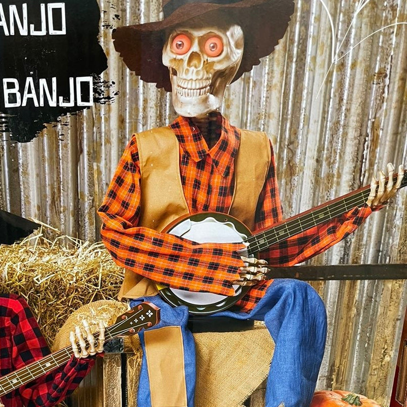 Animated Duel Banjo Skeletons S DrôLes