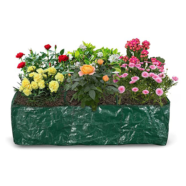 Planting bag with multiple compartments – Robust garden storage for plants and herbs