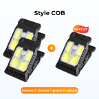 PowerBeam Solar-Clamps-Boost — Turn dark corners into a cozy oasis full of light and protection!
