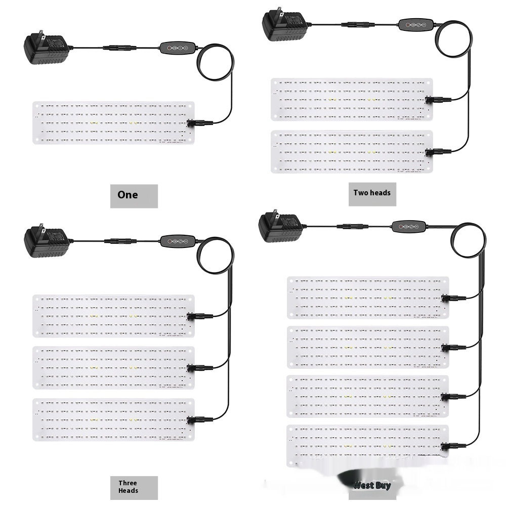 LED Quantum Plant Light Panel for Growth and Color Promotion – With Adjustable Light Mode