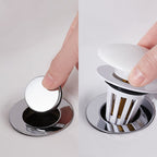 Ceramic Sink Pop-Up Bounce Drain