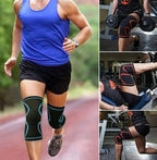 Elastic Knee Brace with Compression Effect