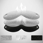 Relaxation Eye Mask with Integrated Ear Plugs