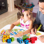 BlockiMix Wooden Puzzle Game – Colorful Educational Blocks for Toddlers and Preschoolers