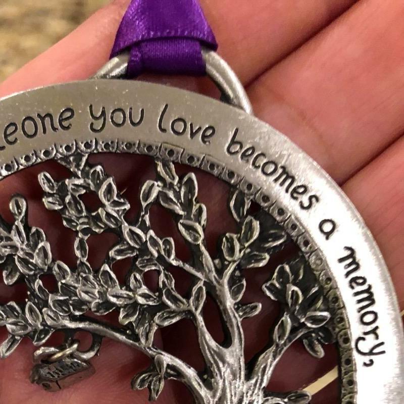 Merry Christmas Memorial Ornament