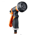 Multi-functional garden spray nozzle with 9 spray patterns – Ergonomic spray nozzle for garden irrigation