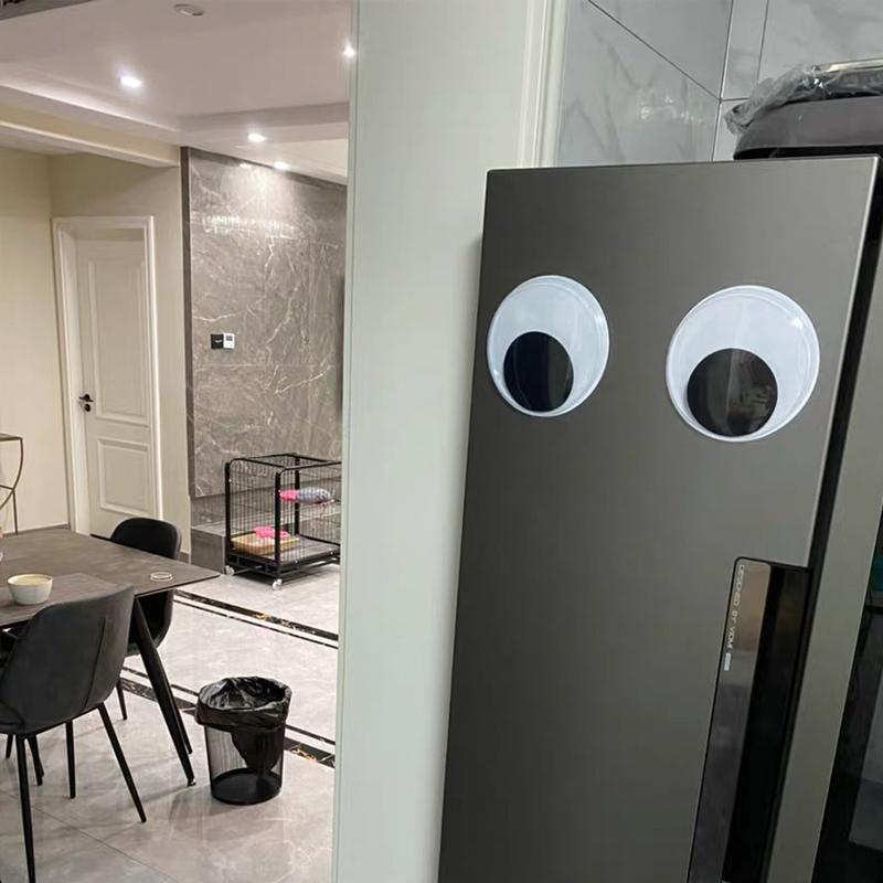 Refrigerator Sticker - Wiggly Eyes