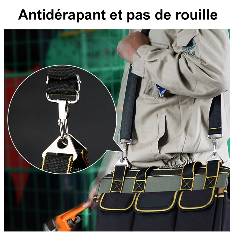 Ciaovie Electrician Tool Bag Oxford Waterproof Fabric Bag
