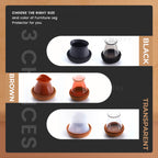 Upgraded Mute Furniture Leg Protectors