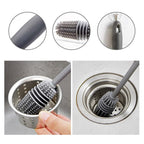 Universal bottle cleaning brush and cup brush