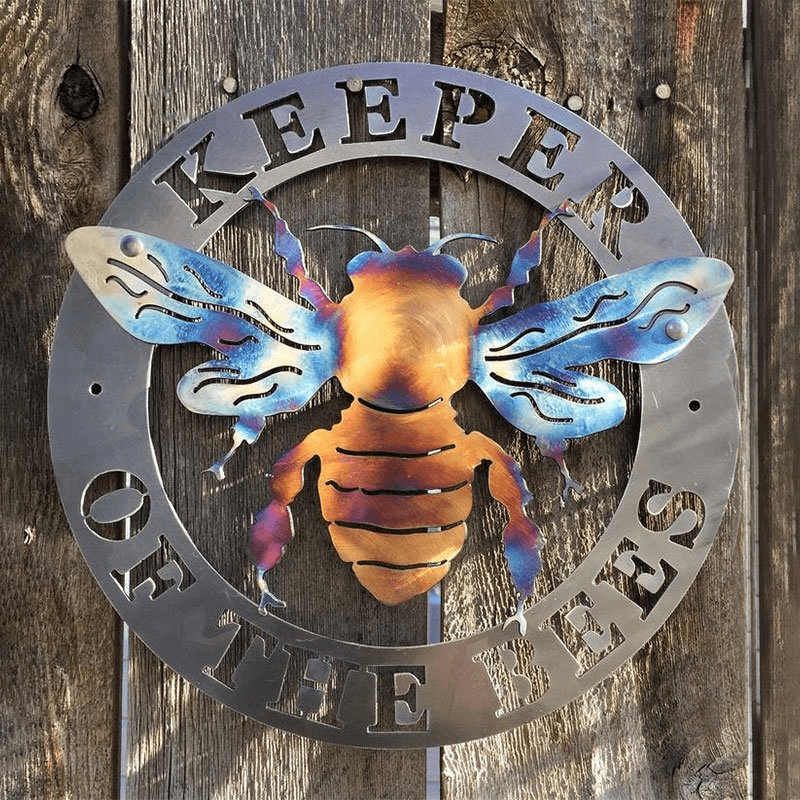 Guardian of the Bees Metal Art