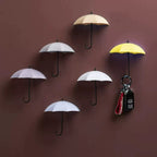 Cute Umbrella Wall Hook - No-Drill Key & Coat Hanger