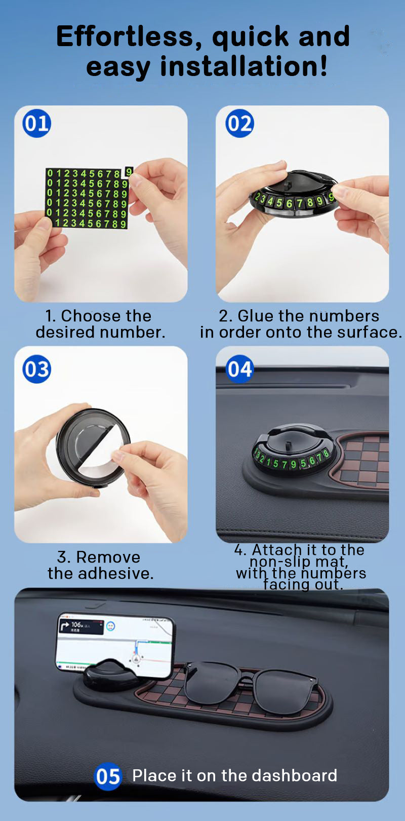 Car anti-skid mat