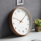 Wall clock - Luxora - Nordic design - Solid wood