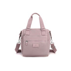 Waterproof Nylon Crossbody Bag with 7 Pockets and Adjustable Shoulder Strap