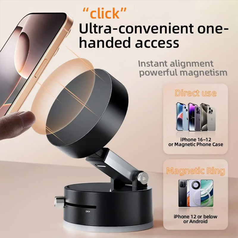 Magnetic Phone Holder with Suction Cup