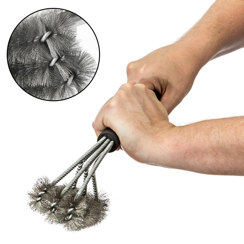 360° Rotatable 18" BBQ Clean Grill Brush
