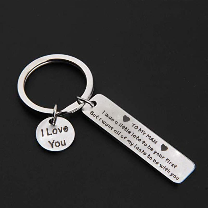 "For my husband I love you" keychain
