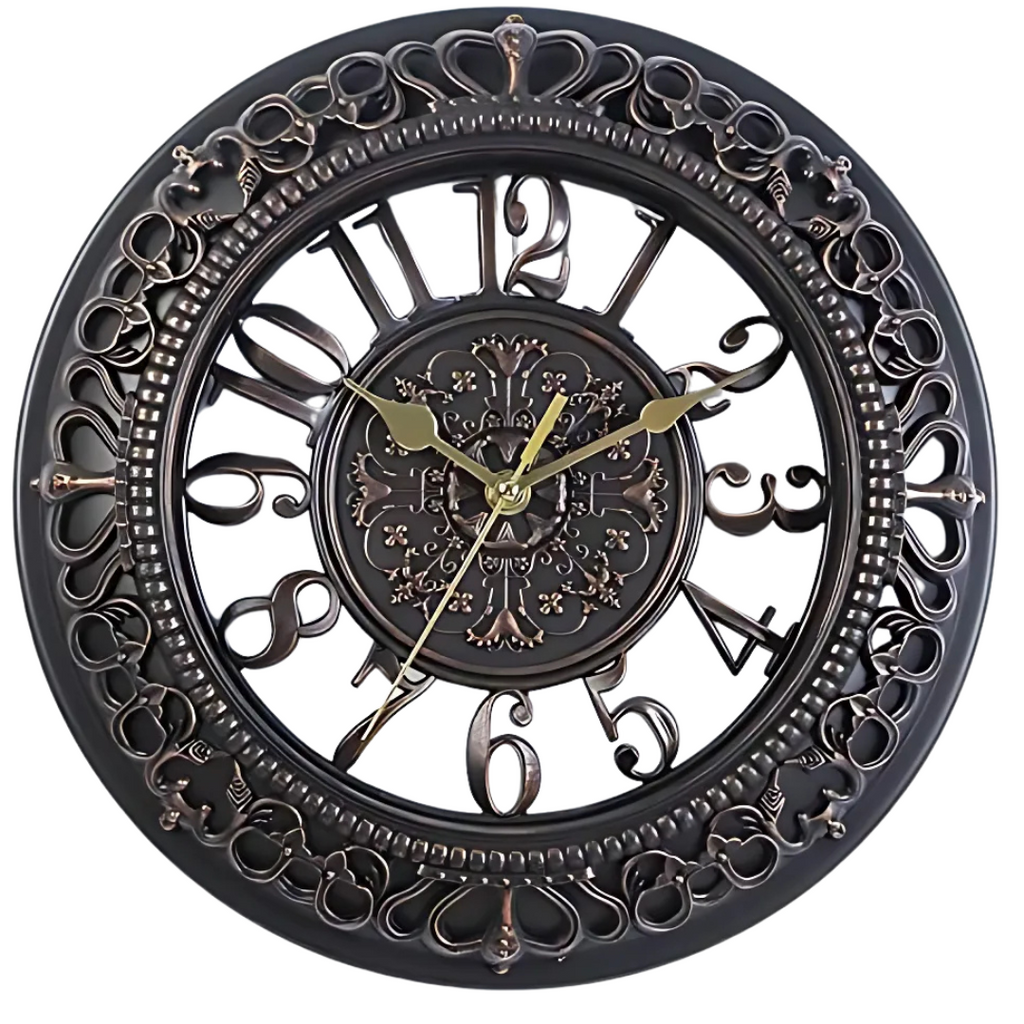 Large Wall Clock Black Modern | Elegant Wall Clock
